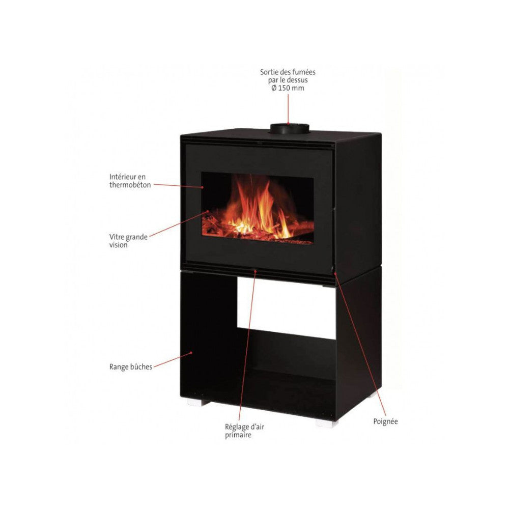 MATTEO 10 - INTERSTOVES Holzofen