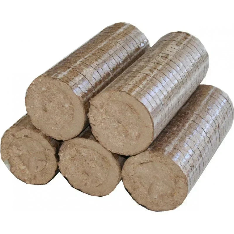 KOMPRIMIERTE HOLZSCHNITTE 100% LAUBHOLZ – PALETTE MIT 1040 KG